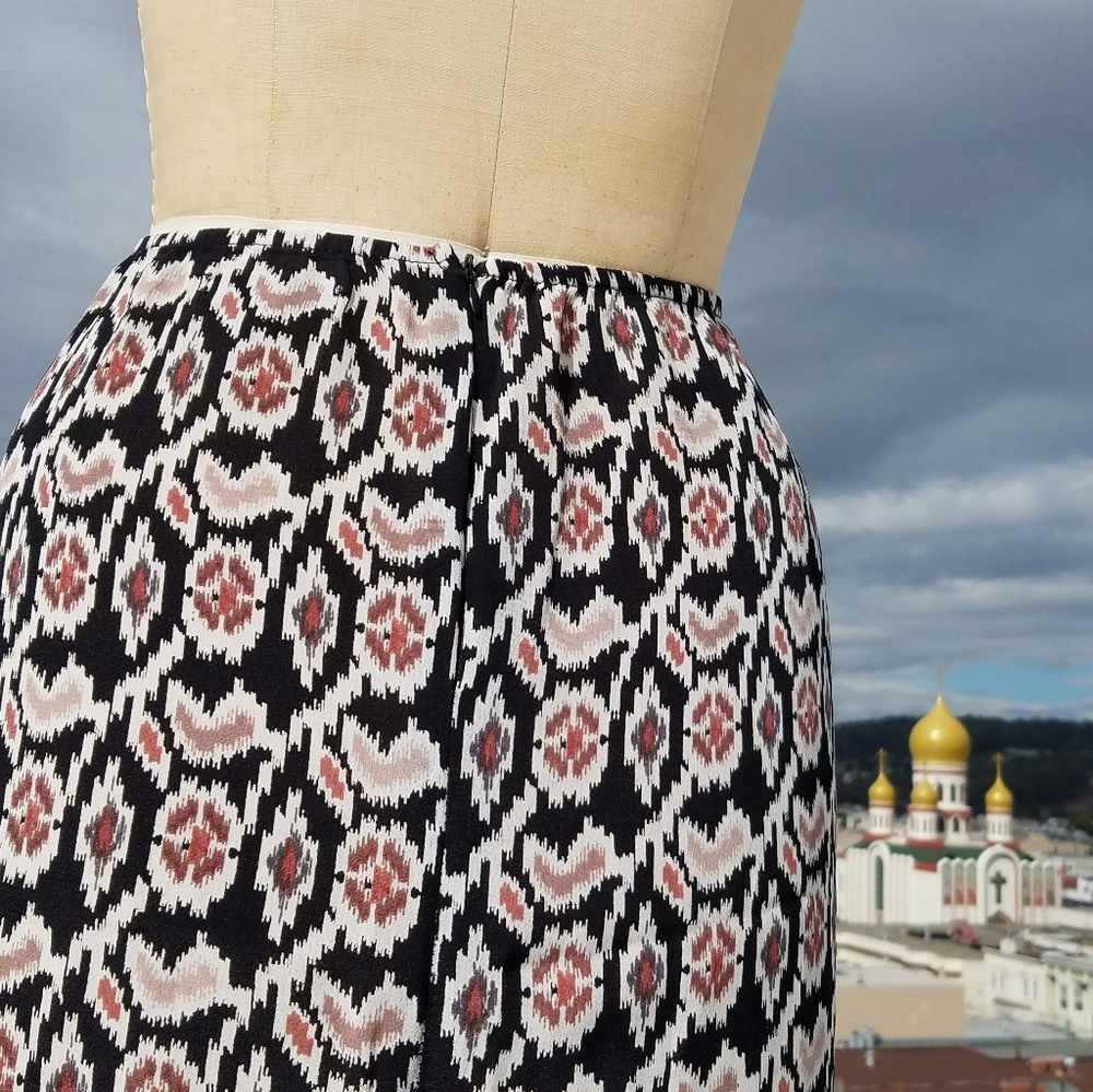 Flynn Skye Floral Printed Maxi Skirt, Sz M/3 - Picture 5 of 8